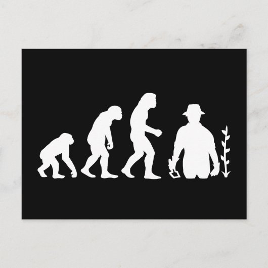Gardener Evolution Postkarte (Vorderseite)