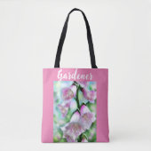 Gardener Foxglove Blume Malerei Art Blumenrosa Tasche (Vorderseite)