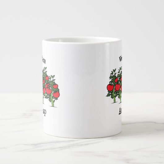 Gardener Funny Weed 'em And Reap Jumbo-Tasse (Vorderseite)