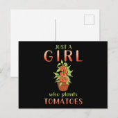 Gardener Gardener Tomato Pflanze Sprichwort Gesche Postkarte (Vorne/Hinten)