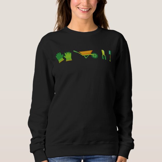 Gardener Gardening Tools Sweatshirt (Vorderseite)