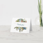 Gardener Garening Pflanze Vielen Dank Dankeskarte (Vorderseite)