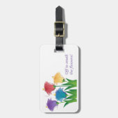 Gardener Gepäckmarke Gepäckanhänger (Vorderseite vertikal)