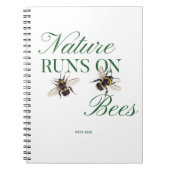  Gardener Gift Save the Bees for Eco-friendly gift Notizblock (Vorderseite)