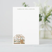 Gardener Greenhouse Illustration Personalisiert Na