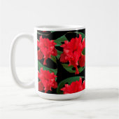 Gardener Hibiskus Monstera Muster Black Kaffeetasse (Links)