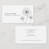 Gardener Landscaper Visitenkarte (Vorne/Hinten)