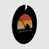 Gardener - Lawn Whisperer Ornament (Vorderseite)