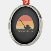 Gardener - Lawn Whisperer Ornament Aus Metall (Links)