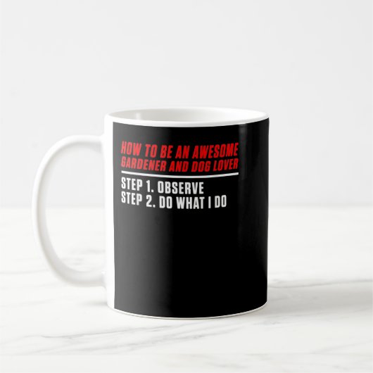 Gardener Lover Garening_106 Kaffeetasse (Links)