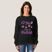 Gardener Monarch Garden Flowers Gardening Butterfl Sweatshirt (Vorne ganz)