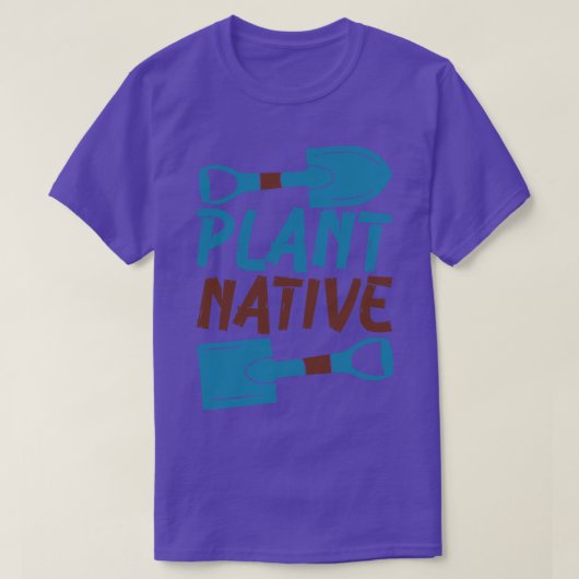 Gardener Pflanze Native Enthusiasten Bio Pflanze T-Shirt (Design vorne)