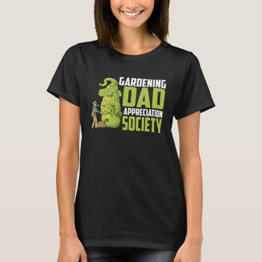 Gardener Plants  Garden Flowers Gardening Dad T-Shirt (Vorderseite)