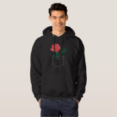 gardener plants gardener roses flowers gardening g hoodie (Vorne ganz)