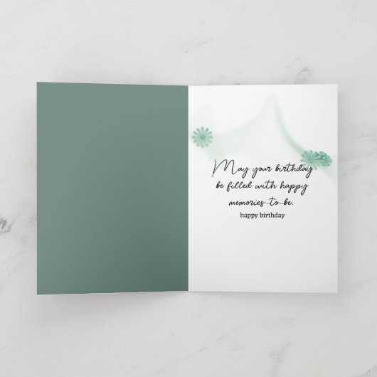 Gardener Rabbit Birthday Karte (Innenseite)