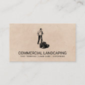 Gardener | Rasenmäher Visitenkarte (Vorderseite)