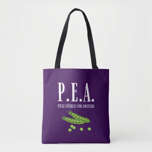 Gardener Sarcastic Pea Tote Bag Tasche (Vorderseite)