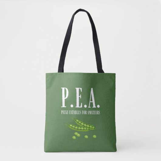 Gardener Sarcastic Pea Tote Bag Tasche (Vorderseite)
