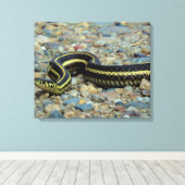 Gardener Snake Leinwanddruck (Insitu (Holzboden))