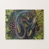 Gardener Snake Study Beyond the Skin Jigsaw Puzzle (Horizontal)