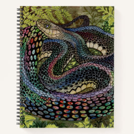 Gardener Snake Study Beyond the Skin Notizblock