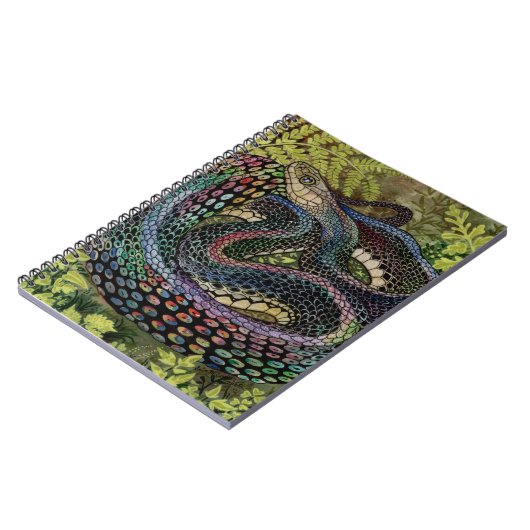 Gardener Snake Study Beyond the Skin Notizblock (Linke Seite)