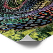 Gardener Snake Study Beyond the Skin Poster (Ecke)