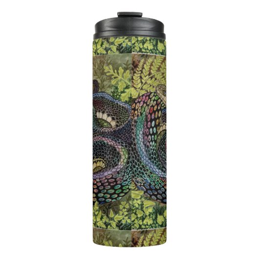 Gardener Snake Study Beyond the Skin Thermosbecher (Vorderseite)