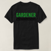 Gardener T-Shirt (Design vorne)