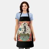 Gardener Tarot Card Gärtnerpflanzung Lover P Schürze (Getragen)