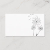 Gardener Visitenkarte (Rückseite)