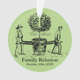 Gardeners Family Wiedersehen Ornament individuelle