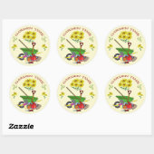 Gardener's Garden Time Sticker (Blatt)