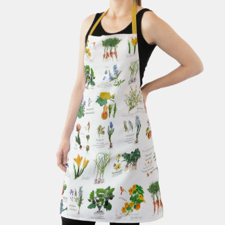 Gardener's harvest and cooking apron. schürze