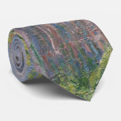 Gardener's House bei Antibes - Claude Monet Krawatte (Gerollt)