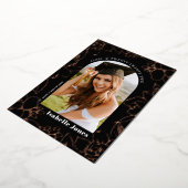 Gardenia Black Arch Foto Abschluss Ankündigung (Gedreht)