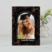 Gardenia Black Arch Foto Abschluss Ankündigung (Stehend vorne)