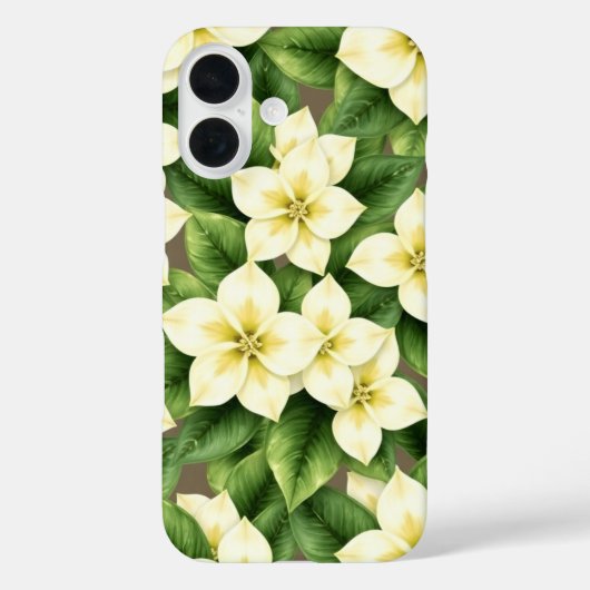 Gardenia Bloom Case-Mate iPhone Hülle (Rückseite)