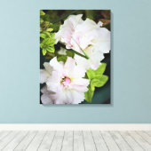 Gardenia Blume Leinwanddruck (Insitu (Holzboden))