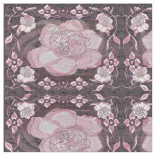 Gardenia-Flora-Muster Stoff