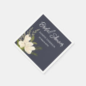 Gardenia Floral Bouquet Garden Brautparty Serviette (Ecke)