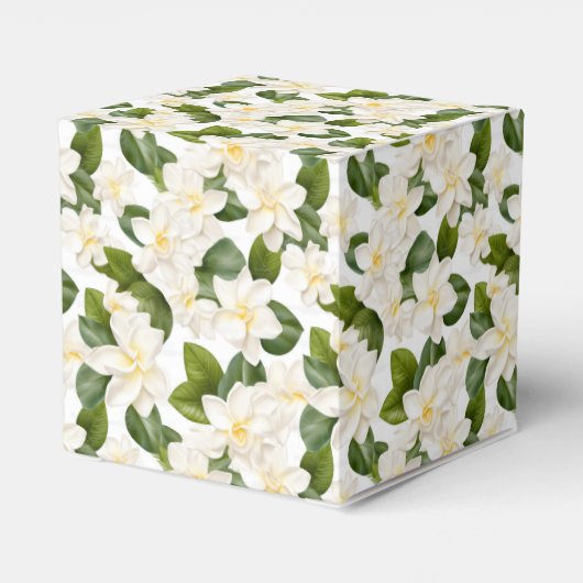 Gardenia Floral Gevor Leckerei Box Geschenkschachtel (Rückseite)