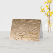 Gardenia-Jahrestags-Karte Karte (Gelbe Blume)