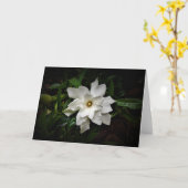 Gardenia, Karte (Gelbe Blume)