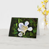 Gardenia, Karte (Gelbe Blume)