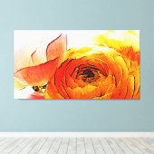 Gardenia Leinwanddruck (Insitu (Holzboden))