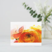 Gardenia Postkarte (Stehend Vorderseite)