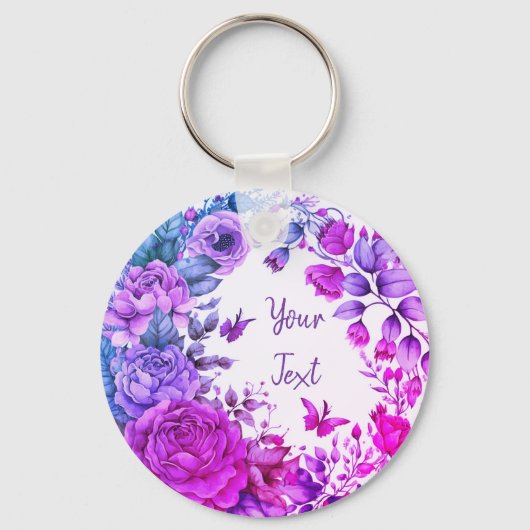 Gardenia Wreath Schlüsselanhänger (Vorderseite)