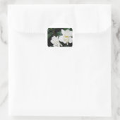 Gardenias Runder Aufkleber (Tasche)
