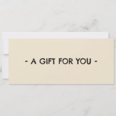 Gardening and Yard Work Certificate Einladung (Rückseite)